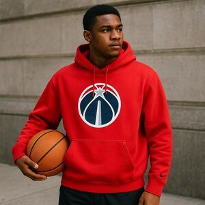 Nike NBA Wizards Red Hoodie XXL
